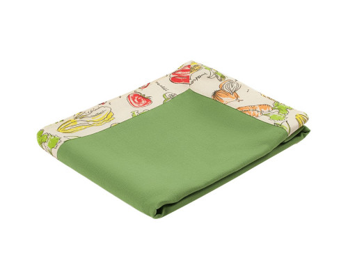 Скатерть «Овощное рагу», зеленая