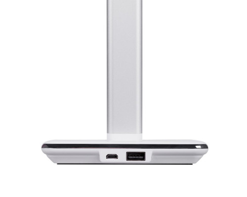 Настольная лампа с беспроводной зарядкой Power Spot, белая