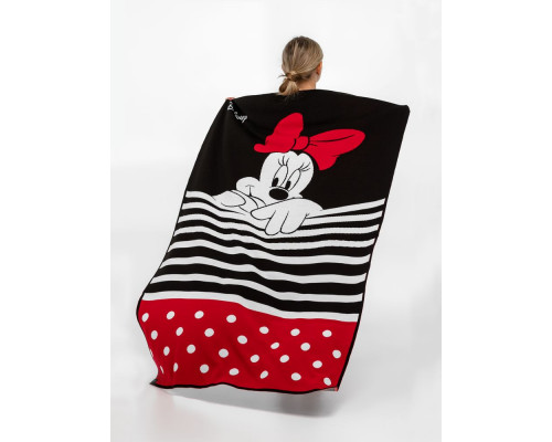 Плед вязаный «Минни Маус»