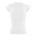 Футболка женская с оригинальным V-обр. вырезом Mint 170, белая