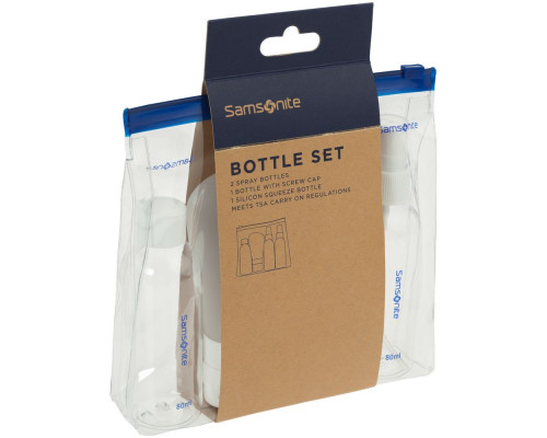 Дорожный набор емкостей для косметики Global TA