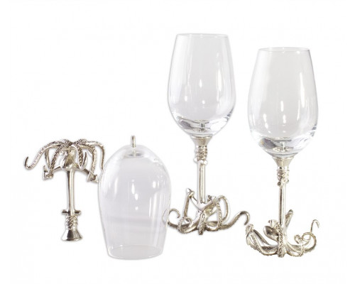 Набор бокалов для вина Sea Life