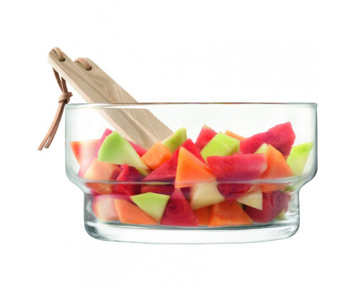 Салатник Utility с деревянными приборами