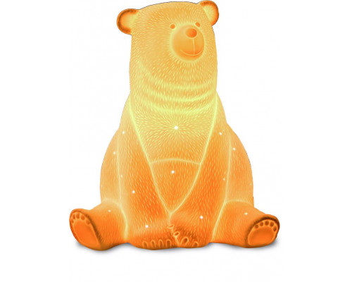 Светильник керамический «Медведь»