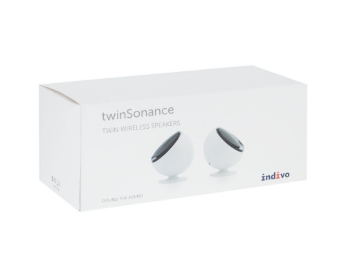 Беспроводные стереоколонки twinSonance, белые