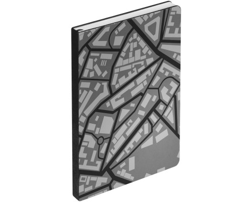 Ежедневник City, недатированный, черный