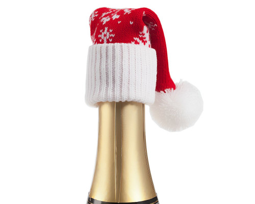 Чехол на бутылку Snow Fairy, красный