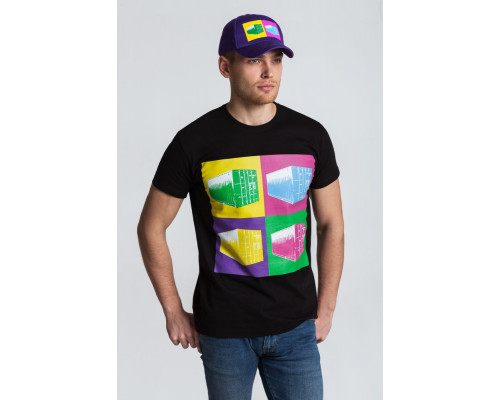 Бейсболка LogicArt, фиолетовая