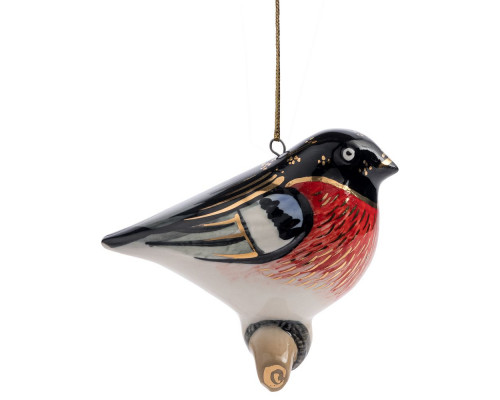 Фарфоровая елочная игрушка Twitt