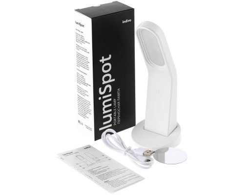 Переносная лампа lumiSpot, белая