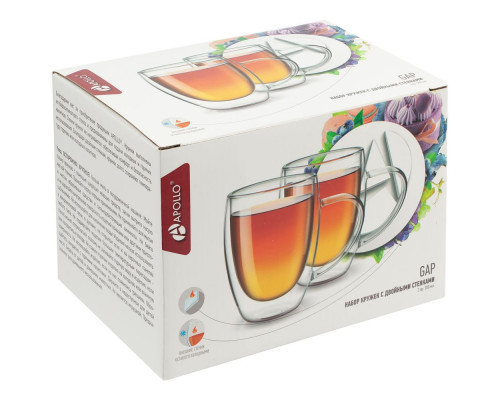 Набор кружек с двойными стенками Gap