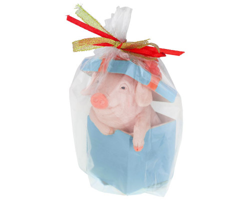 Свеча «Сюрприз», синяя