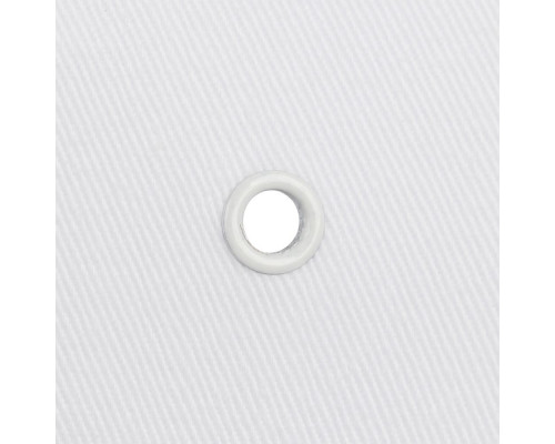 Бейсболка Bizbolka Honor, белая с черным кантом