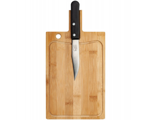 Разделочная доска и нож для стейка Steak