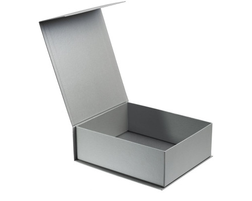 Коробка Flip Deep, серебристая