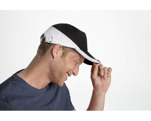 Бейсболка Booster, красная с белым