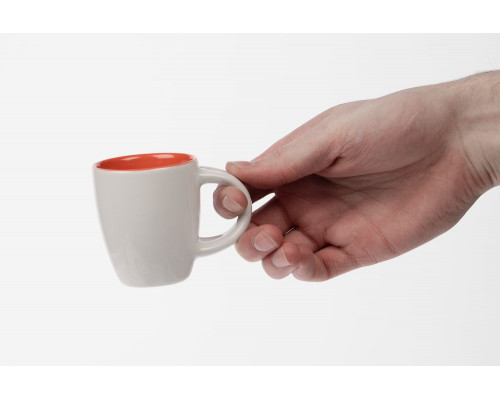 Кофейная кружка Pairy с ложкой, белая