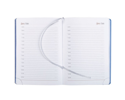 Ежедневник Butterfly Peacock, синий, недатированный