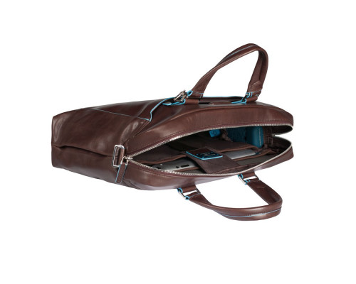 Сумка для ноутбука Piquadro Blue Square, красно-коричневая