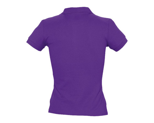 Рубашка поло женская People 210, темно-фиолетовая