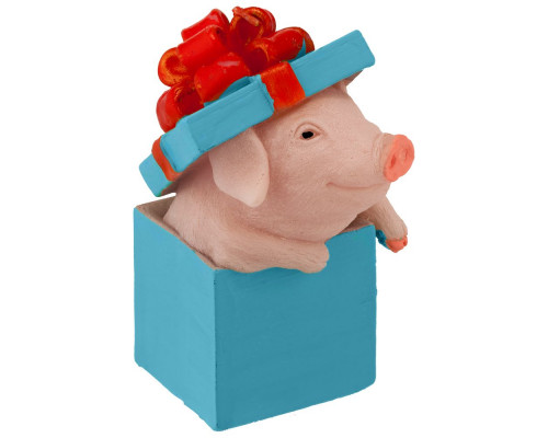 Свеча «Сюрприз», синяя