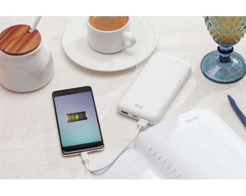 Aккумулятор Uniscend Quick Charge Wireless 10000 мАч, черный