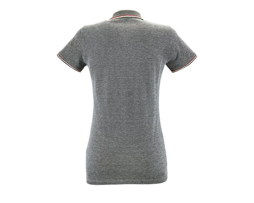 Рубашка поло женская Paname Women, черный меланж