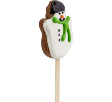 Печенье Sweetish Mini, в форме снеговика
