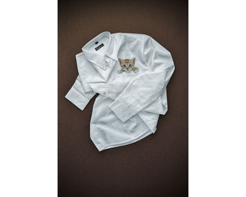 Рубашка мужская с длинным рукавом Bel Air, белая