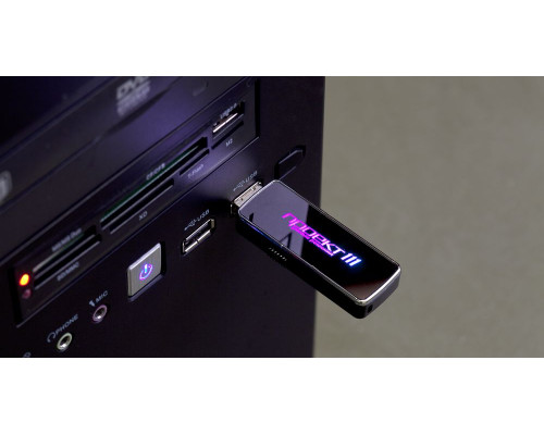 Флешка Highlight, черная, 8 Гб