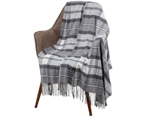 Плед London, серый