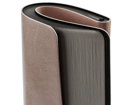 Ежедневник Shine, недатированный, розовое серебро