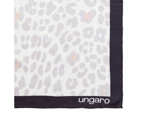 Платок Leopardo Silk, серый