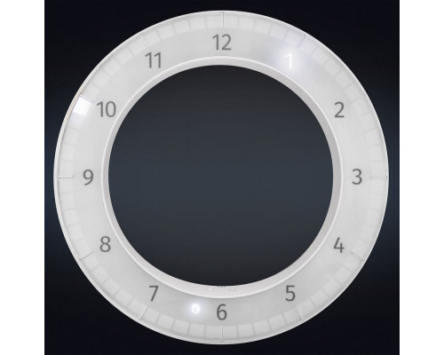 Часы настенные The Only Clock, белые