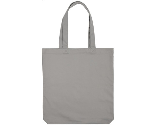 Холщовая сумка «Зайцы и морковное мороженое», серая