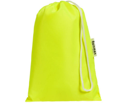 Дождевик «Воплащение всего», неоново-желтый