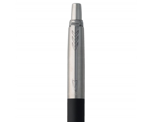 Ручка шариковая Parker Jotter Core K63, черный с серебристым