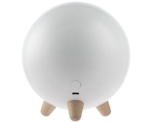 Беспроводная лампа-колонка Right Meow, белая