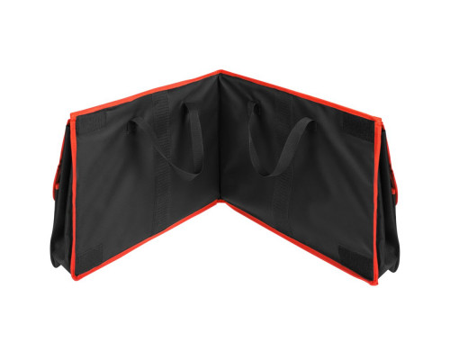 Органайзер в багажник автомобиля Carmeleon, черный с красным