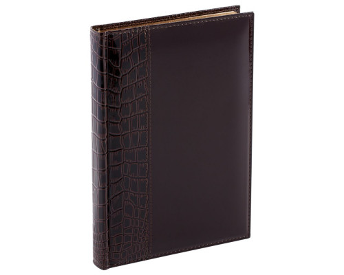Ежедневник LUXE REPTAIL, недатированный, коричневый