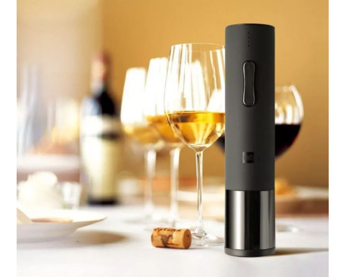 Электрический штопор Huo Hou Electric Wine Bottle Opener, черный