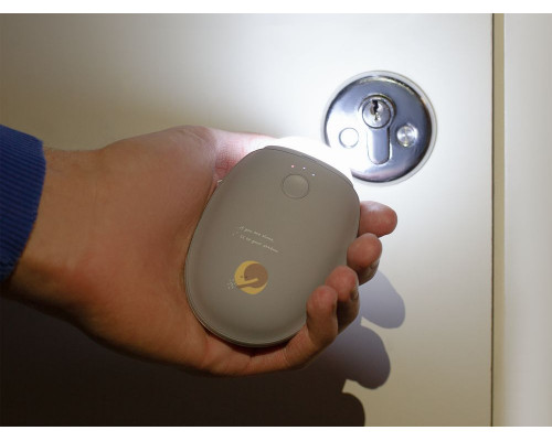 Внешний аккумулятор с функцией обогрева рук N2s, серый