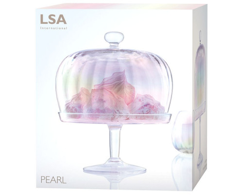 Подставка для торта с крышкой Pearl