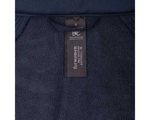 Куртка женская Hooded Softshell темно-синяя