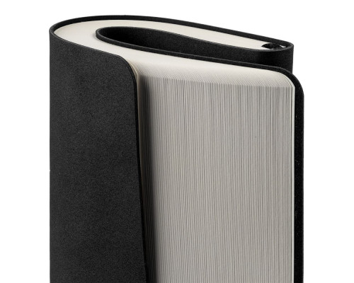 Ежедневник Nubuk, недатированный, черный