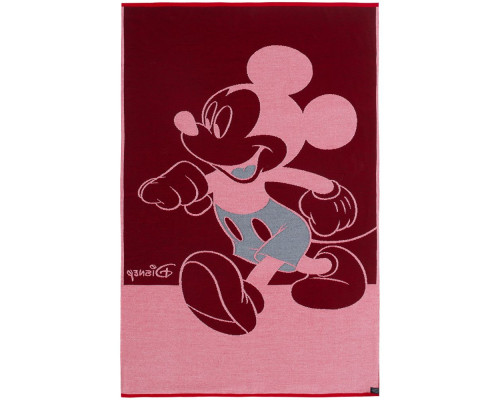 Плед вязаный «Микки Маус»