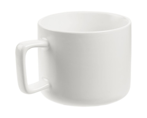 Чашка Jumbo, матовая, белая