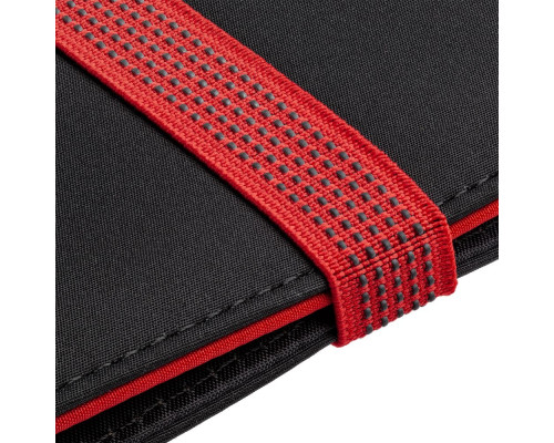 Папка Torga, черная с красным