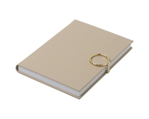 Набор Nina Ricci: блокнот А6 и роллер, бежевый