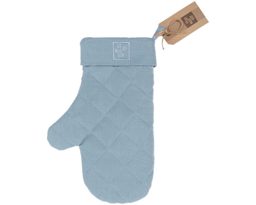 Прихватка-рукавица Feast Mist, серо-голубая